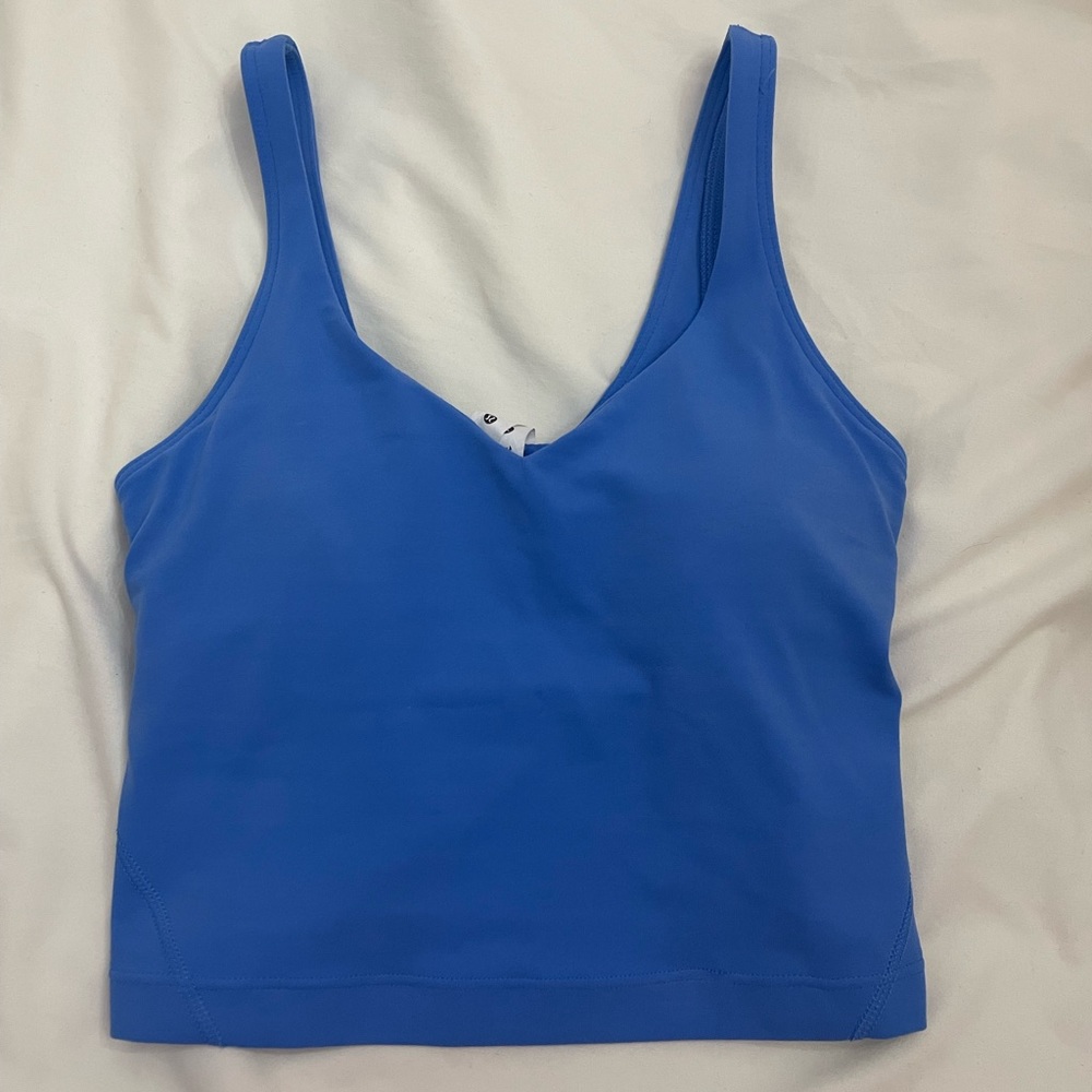 Blue Lululemon Align Top